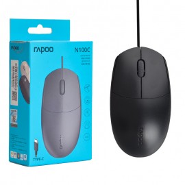 موس سیم دار تایپ سی رپو (RAPOO) مدل N100C