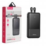 پاوربانک + دو کابل همراه تسکو (TSCO) مدل TP 936 ظرفیت 10000mAh