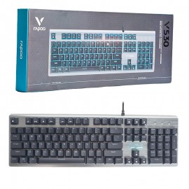 کیبورد گیمینگ مکانیکال سیم دار بک لایت رپو (RAPOO) مدل V530