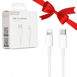 بسته 1+10 کابل تایپ سی به آیفون (Type-C to Lightning) کاکوسیگا (KAKUSIGA) طول 1 متر مدل KSC-981 (یک عدد هدیه)
