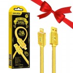 بسته 1+10 کابل آیفون (Lightning) کاکوسیگا (KAKUSIGA) طول 1.2 متر مدل KSC-801 (یک عدد هدیه)
