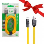 بسته 1+10 کابل آیفون (Lightning) کاکوسیگا (KAKUSIGA) طول 1 متر مدل KSC-955 (یک عدد هدیه)