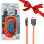 بسته 1+10 کابل آیفون (Lightning) کاکوسیگا (KAKUSIGA) طول 1 متر مدل KSC-955 (یک عدد هدیه)