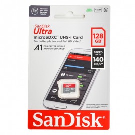 رم موبایل سن دیسک (SanDisk) مدل 128GB Ultra 140MB/S گارانتی ایران رهجو