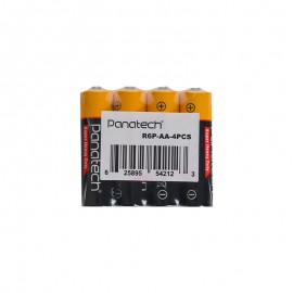 باتری قلمی پاناتک (Panatech) مدل Super Heavy Duty R6P AA شیرینگ 4 تایی
