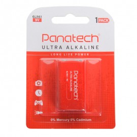 باتری کتابی پاناتک (Panatech) مدل 6LR61 9V ULTRA ALKALINE