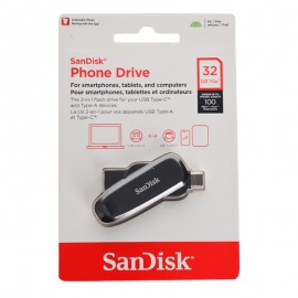 فلش سن دیسک (SanDisk) مدل 32GB USB3.2 Phone Drive گارانتی سورین