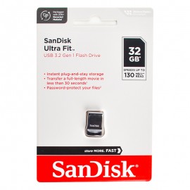فلش سن دیسک (SanDisk) مدل 32GB Ultra Fit CZ430 USB3.2 گارانتی آسان سرویس