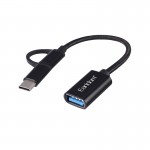کابل تبدیل OTG (USB-A To Type-c/Micro) ارلدام (Earldom) مدل ET-OT84
