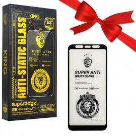 بسته 1+10 گلس کینگ (King) Anti Brust مناسب برای گوشی مدل Samsung A750/J4Plus/J6Plus (یک عدد هدیه)