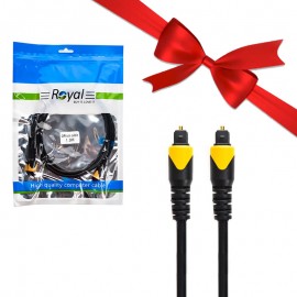 بسته 1+10 کابل اپتیکال (نوری) رویال (Royal) طول 1.5 متر (یک عدد هدیه)