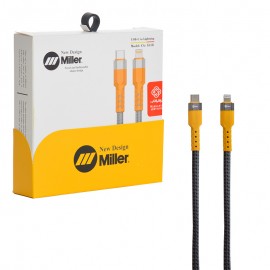 کابل تایپ سی به آیفون (Type-C to Lightning) میلر (Miller) طول 1 متر مدل CA-1618
