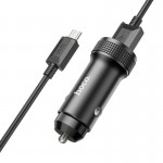 شارژر فندکی 18 وات + کابل اندروید (MicroUSB) هوکو (hoco) مدل Z49A