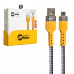 کابل اندروید (MicroUSB) میلر (Miller) طول 1 متر مدل CA-1614