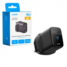 کلگی شارژر 45 وات سه شاخه اروپایی انکر (ANKER) مدل A2643K11