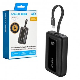پاوربانک + کابل همراه انکر (ANKER) مدل A1688H11 ZOLO ظرفیت 10000mAh گارانتی ایستا