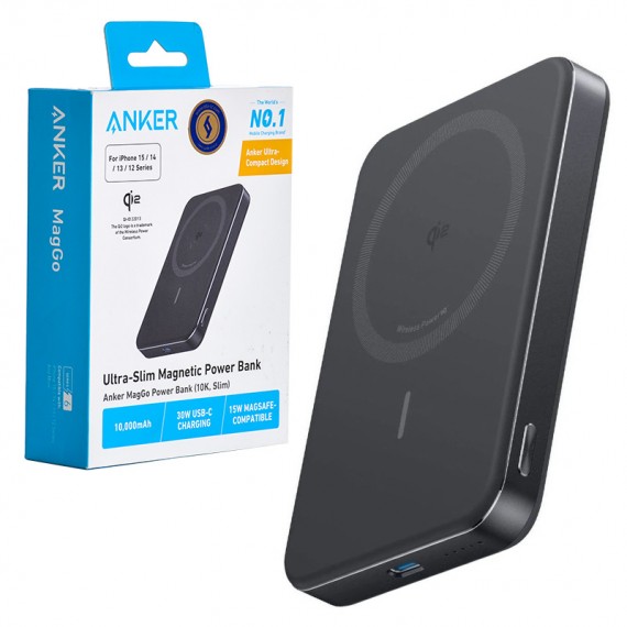 پاوربانک بی سیم انکر (ANKER) مدل A1664H11 ظرفیت 10000mAh گارانتی ایستا