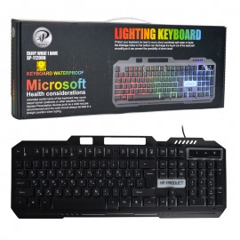 کیبورد سیم دار بک لایت RGB ایکس پی (XP) مدل XP-11200N