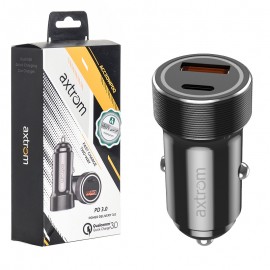 شارژر فندکی 20 وات دو پورت اکستروم (Axtrom) مدل ACC20WPDQ