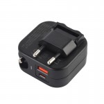 شارژر فندکی 20 وات دو پورت و شارژر دیواری تسکو (TSCO) مدل TCG 53