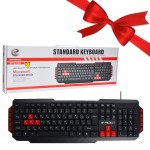 بسته 1+10 کیبورد سیم دار ایکس پی (XP) مدل XP-8100N (یک عدد هدیه)