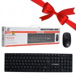 بسته 1+10 کیبورد و موس بی سیم ایکس پی (XP) مدل XP-W5700N (یک عدد هدیه)