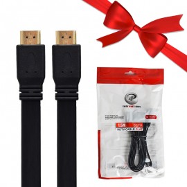 بسته 1+10 کابل HDMI فلت ایکس پی (XP) طول 1.5 متر (یک عدد هدیه)