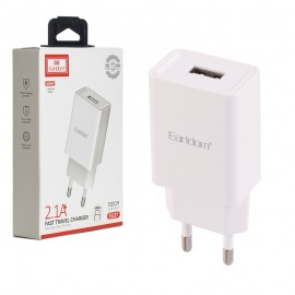 شارژر دیواری 10.5 وات + کابل تایپ سی ارلدام (Earldom) مدل ES-EU27