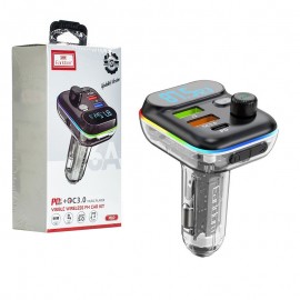 شارژر فندکی سه پورت + FM پلیر بلوتوثی ارلدام (Earldom) مدل ET-M80