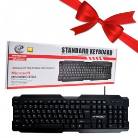 بسته 1+10 کیبورد سیم دار ایکس پی (XP) مدل XP-8600K (یک عدد هدیه)