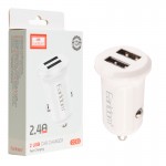 شارژر فندکی 12وات دو پورت ارلدام (Earldom) مدل ES-CC33