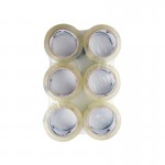 چسب نواری شفاف 5 سانتیمتری 90 یارد کریستال (CRYSTAL) (بسته 6 عددی)