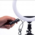 رینگ لایت عکاسی 10 اینچ پی نت (P-net) مدل LJJ26-RGB