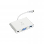 کابل تبدیل Type-C To VGA پی نت (P-net) مدل USB3