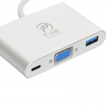 کابل تبدیل Type-C To VGA پی نت (P-net) مدل USB3