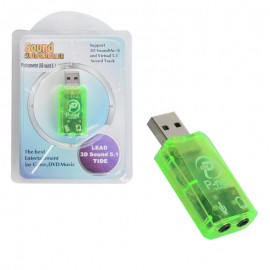 کارت صدا اکسترنال 5.1 کاناله USB پی نت (P-net)