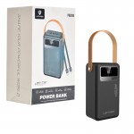 پاوربانک + دو کابل همراه لنیس (LENYES) مدل PX691D ظرفیت 60000mAh