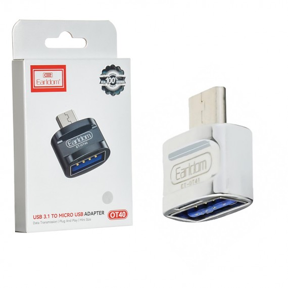 تبدیل OTG (USB 3.1 To Micro) ارلدام (Earldom) مدل ET-OT40