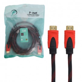 کابل HDMI پی نت (P-net) طول 5 متر