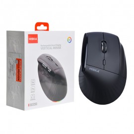 موس 3 حالته (سیمدار-بی سیم-بلوتوثی) LED RGB هیسکا (HISKA) مدل HX-MOG365