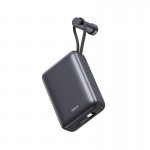 پاوربانک + دو کابل همراه هیسکا (HISKA) مدل HP-224PD ظرفیت 20000mAh