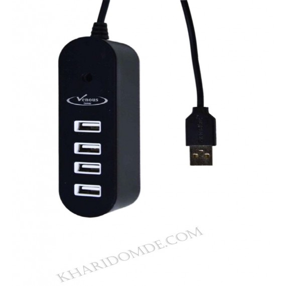 هاب 4 پورت Venous USB مدل PV-H180