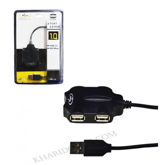 هاب 4 پورت Venous USB مدل PV-H186