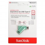فلش سن دیسک (SanDisk) مدل 128GB Dual Drive Go USB3.2 TYPE-C گارانتی سورین