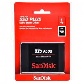 هارد SSD اینترنال 2.5 اینچی سن دیسک (SanDisk) مدل SSD Plus ظرفیت 1TB گارانتی سورین