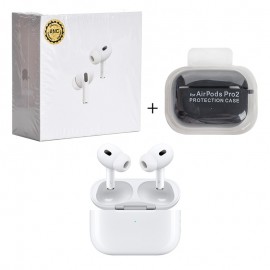 هندزفری بلوتوث + کیس سیلیکونی هدیه اپل (apple) مدل Airpods Pro