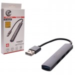 هاب 4 پورت ایکس پی (XP) طول 15 سانتی متر مدل XP-H822P