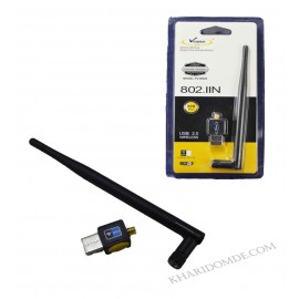 دانگل Wifi شبکه USB مدل Venous Pv-T920 آنتن بلند