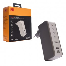 شارژر دیواری 45 وات شش پورت کداک (KODAK) مدل WALLC-6109