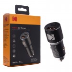 شارژر فندکی 38 وات دو پورت کداک (KODAK) مدل CARC-6009